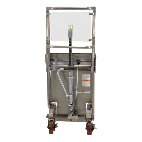 Gerbeur Hefti-Lift, M&eacute;canisme Pompe au pied, Capacit&eacute; de 450 lb, Levage max de 45-5/8" Superchem Industries