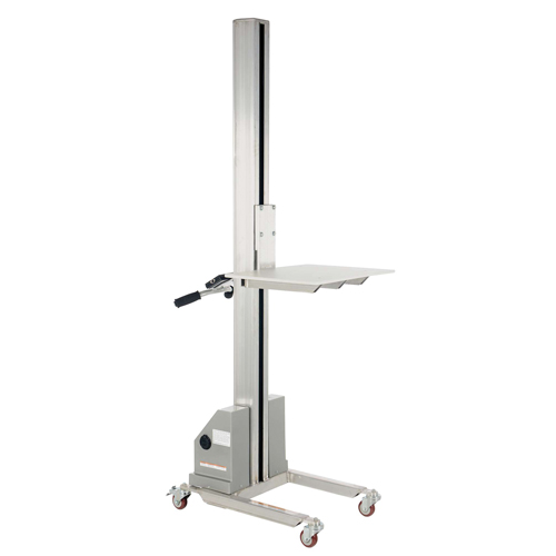 Gerbeur &agrave; levage rapide, M&eacute;canisme &eacute;lectrique, Capacit&eacute; de 125 lb, Levage max de 72" Superchem Industries