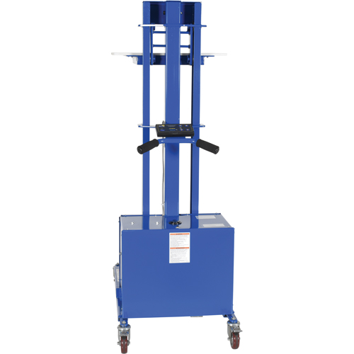 Gerbeur &agrave; levage rapide, M&eacute;canisme &eacute;lectrique, Capacit&eacute; de 400 lb, Levage max de 57" Superchem Industries