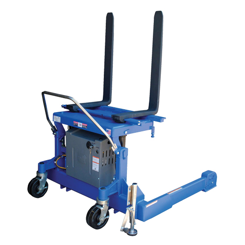Straddled Ergonomic Tilter, 90° Tilt, 2000 lbs. Capacity, 72-13/16" L x 57-1/4" W x 29-1/4" H Superchem Industries