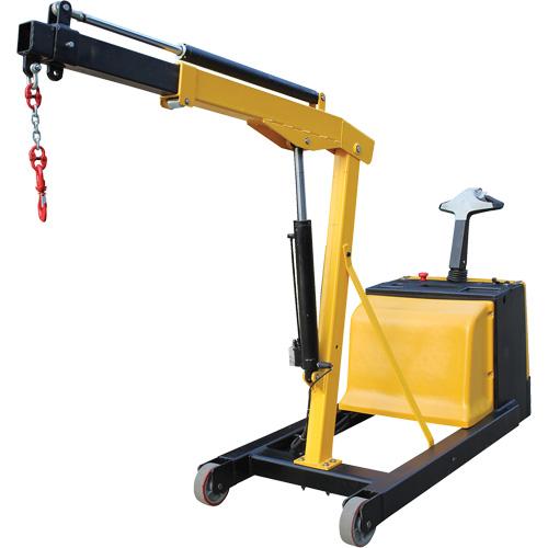 Grue d'atelier &eacute;lectrique, Lev&eacute;e 8,8', 1500 lb (0,75 tonne), 44-1/4" bras, 62-1/4" ha Superchem Industries