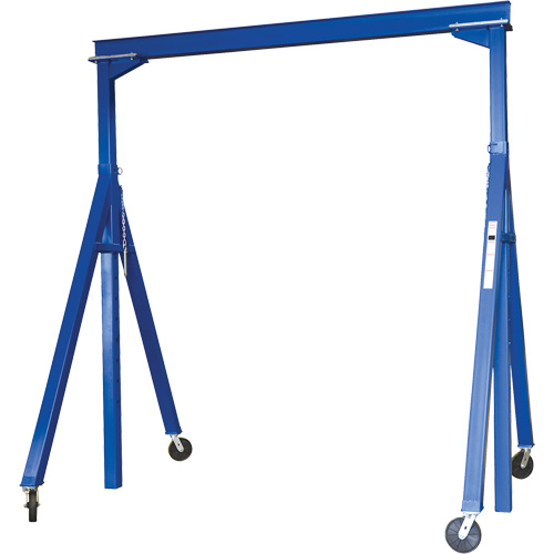 Pont portique &agrave; hauteur r&eacute;glable, 15' lo, Capacit&eacute; 6000 lb (3 tonnes) Superchem Industries