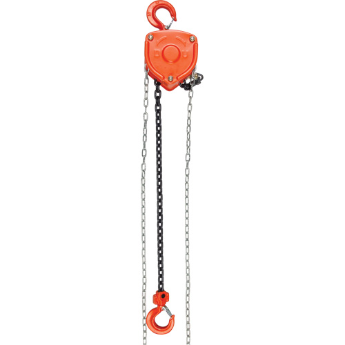 Chain Hoist, 20' Lift, 2000 lbs. (1 tons) Capacity, Alloy Steel Chain Superchem Industries