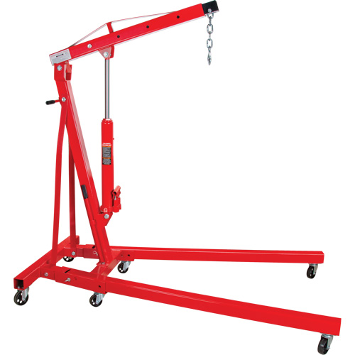 Folding Shop Crane, 4000 lbs. (2 tons) Capacity Superchem Industries