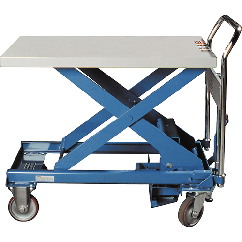 Dandy Lift Scissor Lift Table, 28" L x 17-7/10" W, Steel, 330 lbs. Capacity Superchem Industries