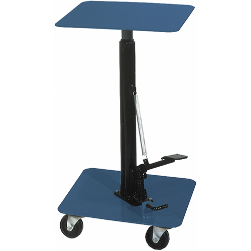 Table de travail hydraulique, 16'' lo x 16'' la, Acier, Capacit&eacute; 200 lb Superchem Industries