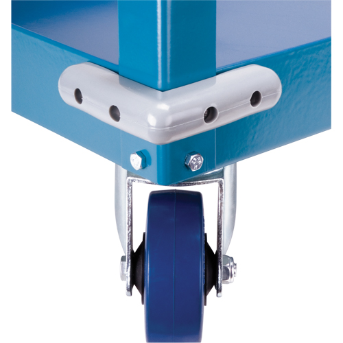 Corner Bumper, Non-marking Rubber, Grey Superchem Industries