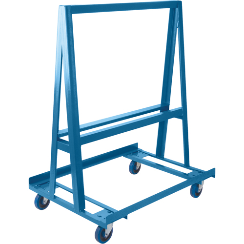 Chariot &agrave; plateforme en a pour panneaux/feuilles, 42" x 30" x 55", Capacit&eacute; 1200 lb Superchem Industries