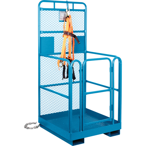High Work Maintenance Platform, 36" W x 36" D x 72" H, 1000 lbs. Capacity, Steel Superchem Industries