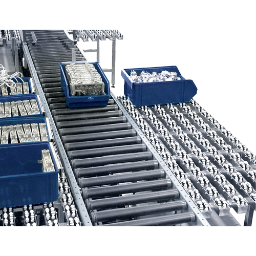 Rails de convoyeurs multidirectionnels Roll-Flex Superchem Industries