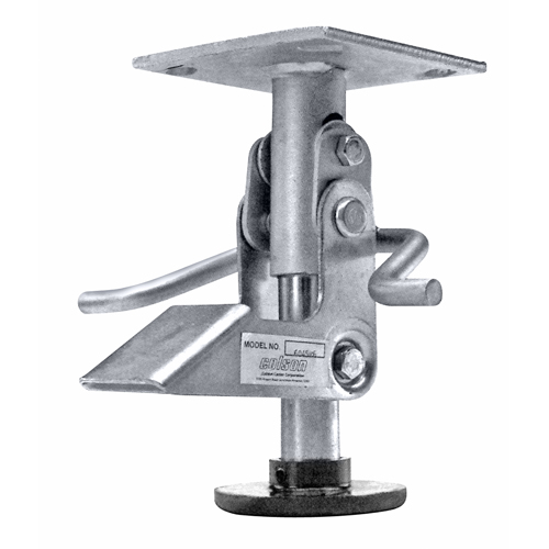Frein de plancher robuste, 5-7/8" Hauteur rallong&eacute;e, 4-15/16" Hauteur r&eacute;tract&eacute;e Superchem Industries