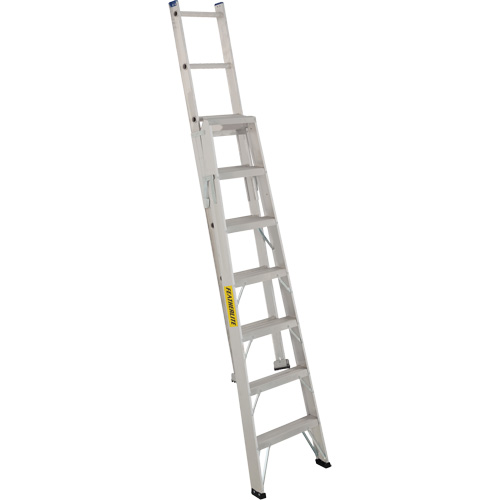 2700 Series Industrial Duty Multi-Way Ladders, 7', Aluminum, 250 lbs. Cap., ANSI 1, CSA 1 Superchem Industries