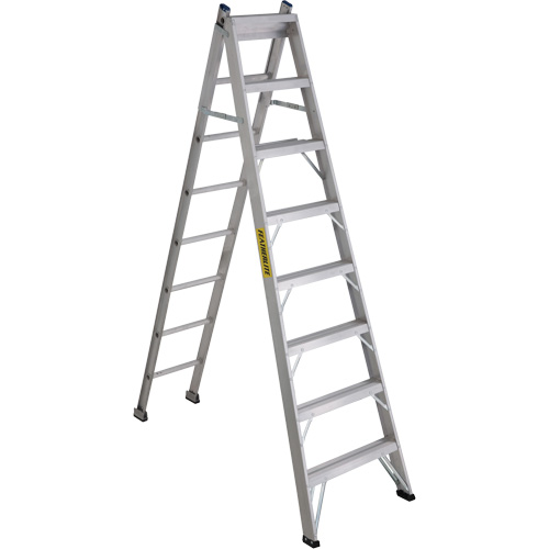 2700 Series Industrial Duty Multi-Way Ladders, 8', Aluminum, 250 lbs. Cap., ANSI 1, CSA 1 Superchem Industries