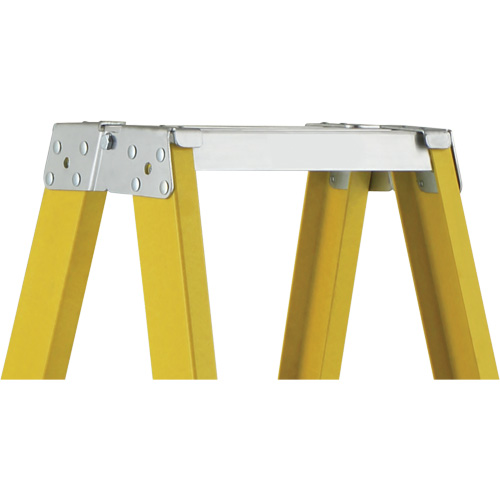 6600 Series Industrial Heavy-Duty 2-Way Stepladders, Fibreglass, 300 lbs. Capacity, 6' Superchem Industries