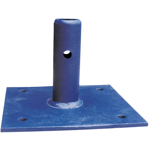 Scaffolding Accessories - Fixed Base Plate, Base Plate, 6" W x 6" H Superchem Industries