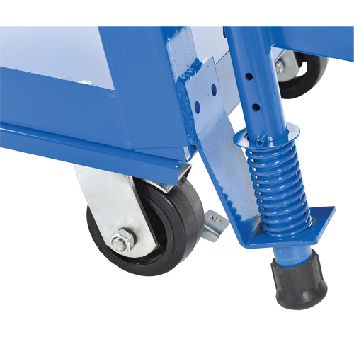 Stock Picking Cart, Steel, 21-7/8" W x 56-1/8" D, 3 Shelves, 1000 lbs. Capacity Superchem Industries