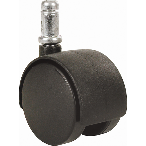 Roulette &agrave; roue double (s&eacute;ries 300/400), Pivotant avec frein, Diam&egrave;tre 2" (51 mm), Capacit&eacute; 75 lb (34 kg) Superchem Industries