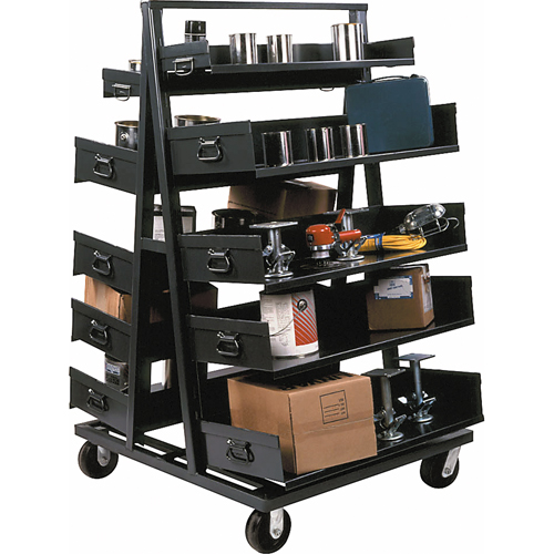 Adjust-A-Tray Trucks, 30" x 38" x 64", 2500 lbs. Capacity Superchem Industries