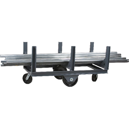 Bar Cradle Truck, 60" L x 28" W x 29" H, 10000 lbs. Capacity, Phenolic Wheels Superchem Industries