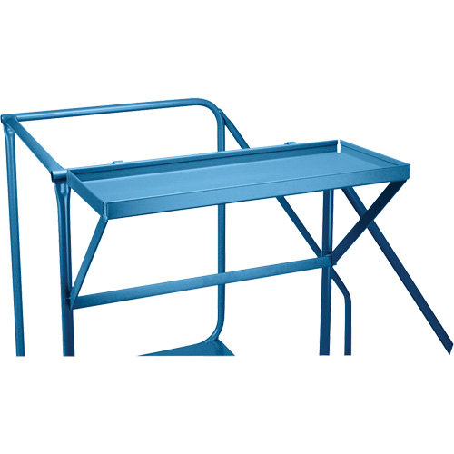 &eacute;chelles roulantes pour l'entretien et les m&eacute;caniciens, Acier, 4 Marches, Hauteur de la plateforme 38" Superchem Industries