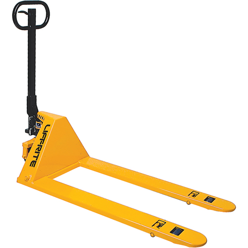 Ultra Low Profile Hydraulic Pallet Trucks, 48" L x 27" W, 5000 lbs. Cap. Superchem Industries