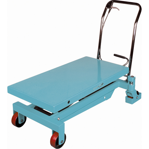 Heavy-Duty Hydraulic Scissor Lift Table, 40" L x 20-1/8" W, Steel, 2200 lbs. Capacity Superchem Industries