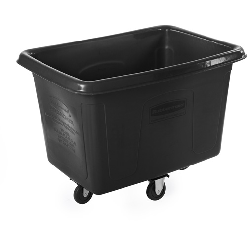 Bulk Cube Truck, Polyethylene, 44-1/16" L x 31" W x 32-1/2" H, 14 cu.ft. Volume, 500 lbs. Capacity Superchem Industries