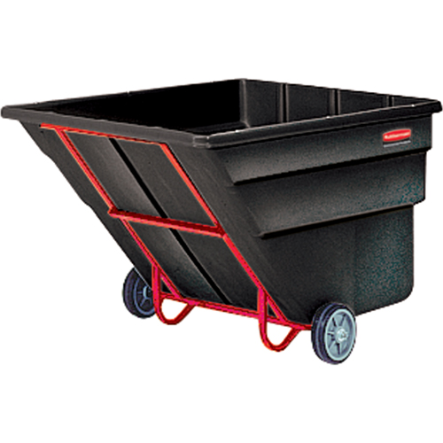 Tilt Truck, Polyethylene, 2 cu. yd., 2300 lbs. Load Capacity Superchem Industries