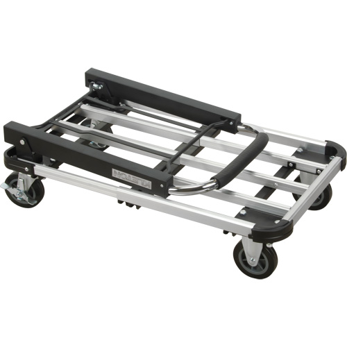 Foldable Platform Trucks, Aluminum, 300 lbs., 28" L x 16" W, 32" High Superchem Industries