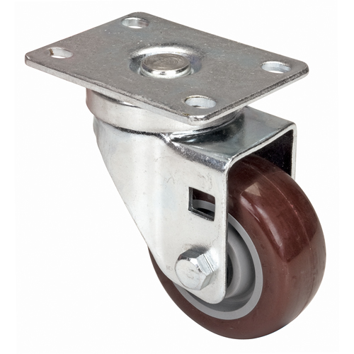 Caster, Swivel, 3" (76 mm), Polyurethane, 230 lbs. (104 kg.) Superchem Industries
