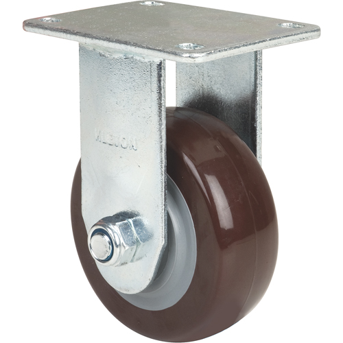 Caster, Rigid, 4" (101.6 mm), Polyurethane, 440 lbs. (199.58 kg.) Superchem Industries