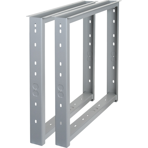 Workbench - Legs, Steel, 22" D x 32" H, Pair Superchem Industries
