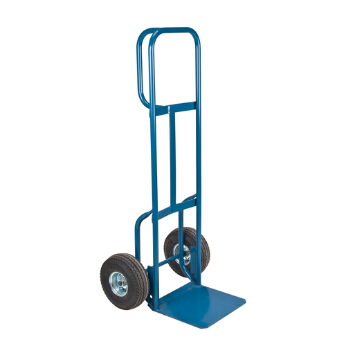 Deluxe Lo-Boy Hand Truck, P-Handle Handle, Steel, 50" Height, 700 lbs. Capacity Superchem Industries