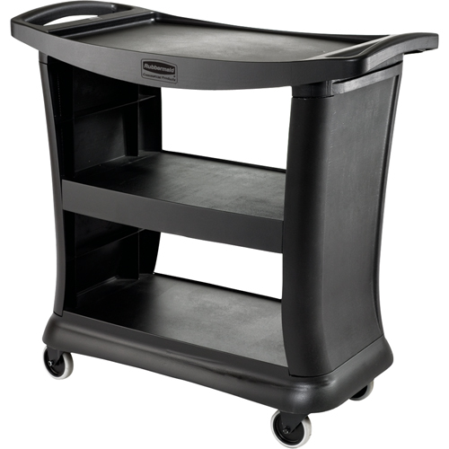 Chariot de service de direction, 3 tiers, 20" x 38" x 39", Capacit&eacute; 300 lb Superchem Industries
