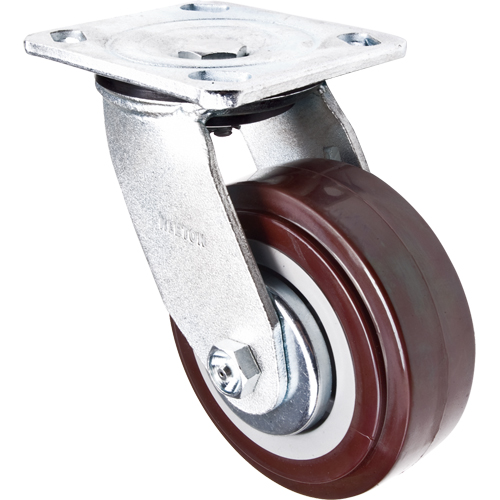 Caster, Swivel, 5" (127 mm), Polyurethane, 650 lbs. (294 kg.) Superchem Industries