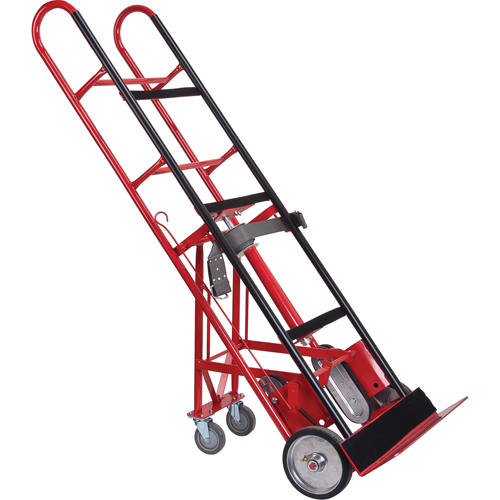 Diable de calibre industriel pour &eacute;lectrom&eacute;nagers, Acier, Capacit&eacute; 850 lb, 24" la x 66" h Superchem Industries