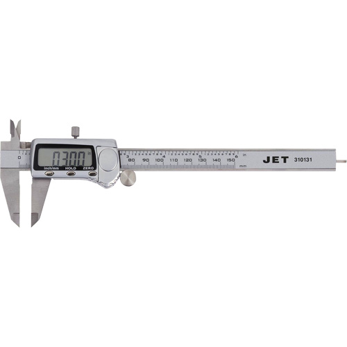 JEDC-6 Premium Digital Caliper, 0" - 6" (0 mm - 150 mm) Range Superchem Industries