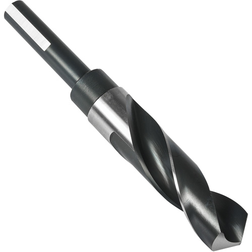 1/2" Reduced 3-Flat Shank Drill Bit, 33/64", High Speed Steel, 3" Flute, 118° Point Superchem Industries