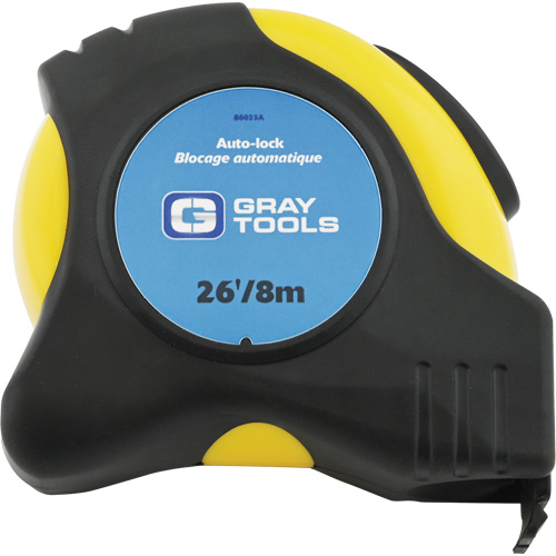 Ruban &agrave; mesurer Autolock, 1" x 26/8 m, Marques de goujon Imp&eacute;rial & m&eacute;trique Superchem Industries
