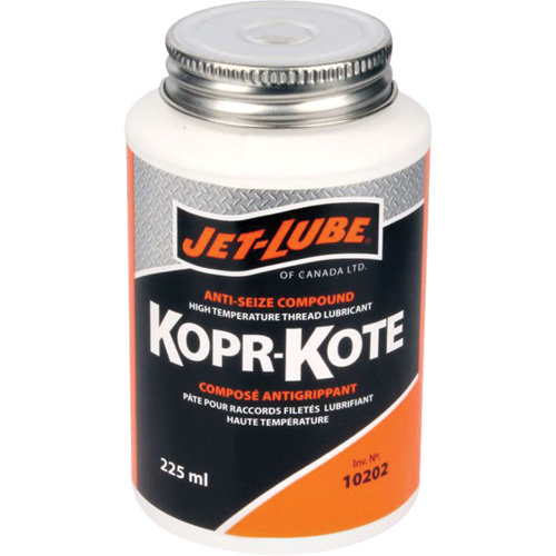 Compos&eacute; pour les colliers de forage et joints doutillage sur les chantiers p&eacute;trolif&egrave;res Kopr-Kote, 225 ml, Canette &agrave; dessus brosse, 450°F (232°C) Temp max. Superchem Industries