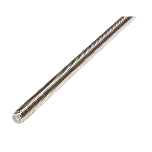 Tige filet&eacute;e, 1"-8, 36" lo, Acier inoxydable, Grade Calibre 18-8 Superchem Industries