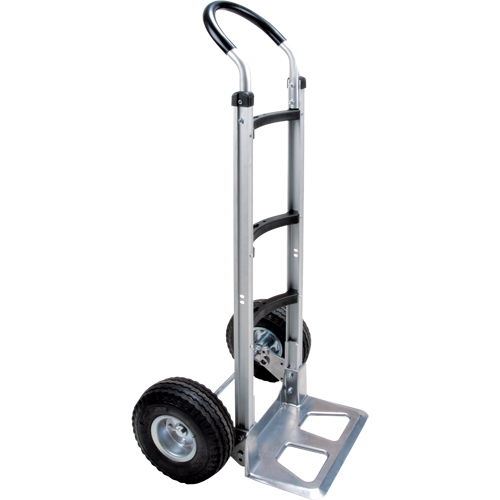 Diable d&eacute;mont&eacute;, Prise Continu, Aluminium, Hauteur de 49-5/8", Capacit&eacute; 500 lb Superchem Industries
