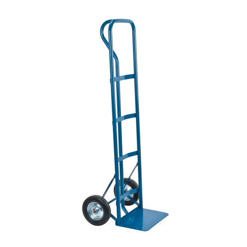 All-Welded Hand Truck, P-Handle Handle, Steel, 51" Height, 600 lbs. Capacity Superchem Industries