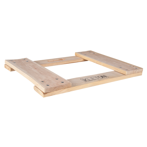 Cadre de socle roulant en bois dur, Roues en Non compris, Capacit&eacute; de 900 lb, 18" la x 24" p x 1,5" h Superchem Industries