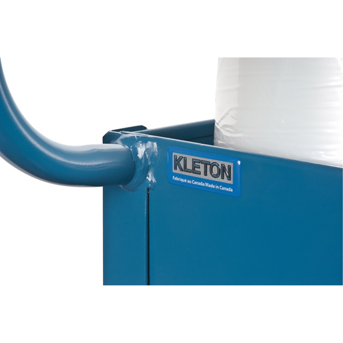 Deep Lipped Service Cart, 2 Tiers, 24" W x 47" H x 36" D, 1200 lbs. Capacity Superchem Industries