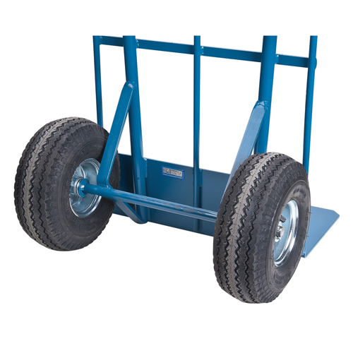 Load Retention Hand Truck, Dual Handle, Steel, 53" Height, 600 lbs. Capacity Superchem Industries