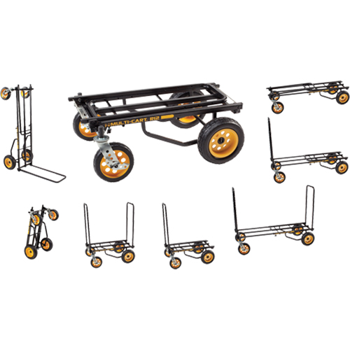 Transporteur d'&eacute;quipement 8 en 1 RockNRoller Multi-Cart, tout terrain, Acier, Capacit&eacute; 500 lb Superchem Industries