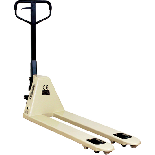 Narrow Aisle Pallet Trucks, Steel, 48" L x 18" W, 5500 lbs. Capacity Superchem Industries