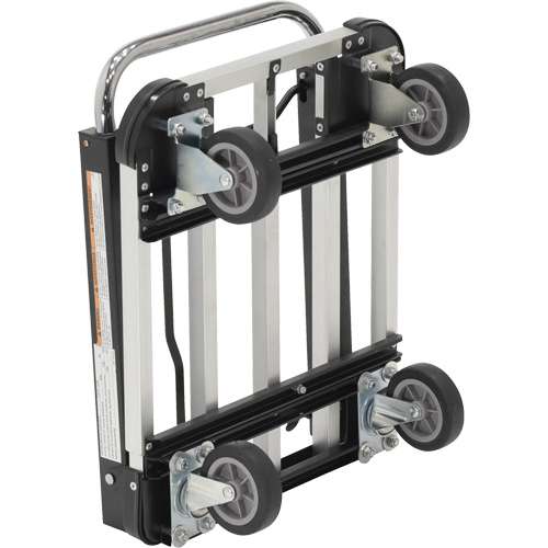 Fold-Up Platform Truck, Stainless Steel, 300 lbs., 28" L x 16" W, 33-1/2" High Superchem Industries