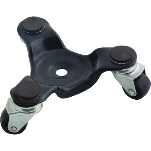 Socle roulant pour les pattes, Capacit&eacute; de 200 lb, Cadre en Acier, 2,45" h Superchem Industries